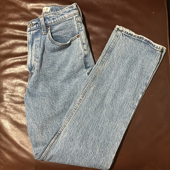 Abercrombie & Fitch curve love ultra high rise 90’s straight jean - Picture 3 of 6